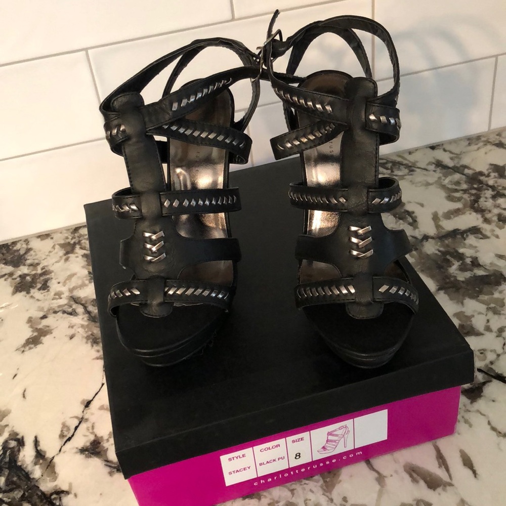 Heels from Charlotte Russ size 8.